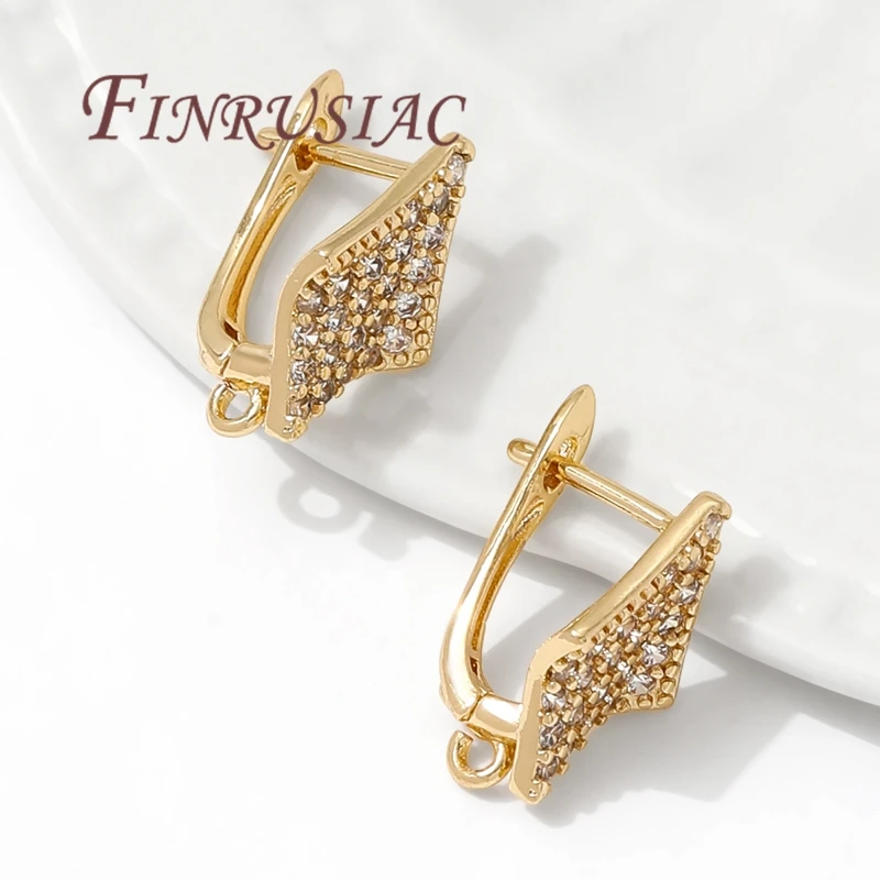 18 Karat vergoldet, antiallergische Ohrringhakenverschlüsse, Zubehör für Schmuck, Befestigungselemente, Ohrhaken, Ohrringe, Zubehör – Detail 17
