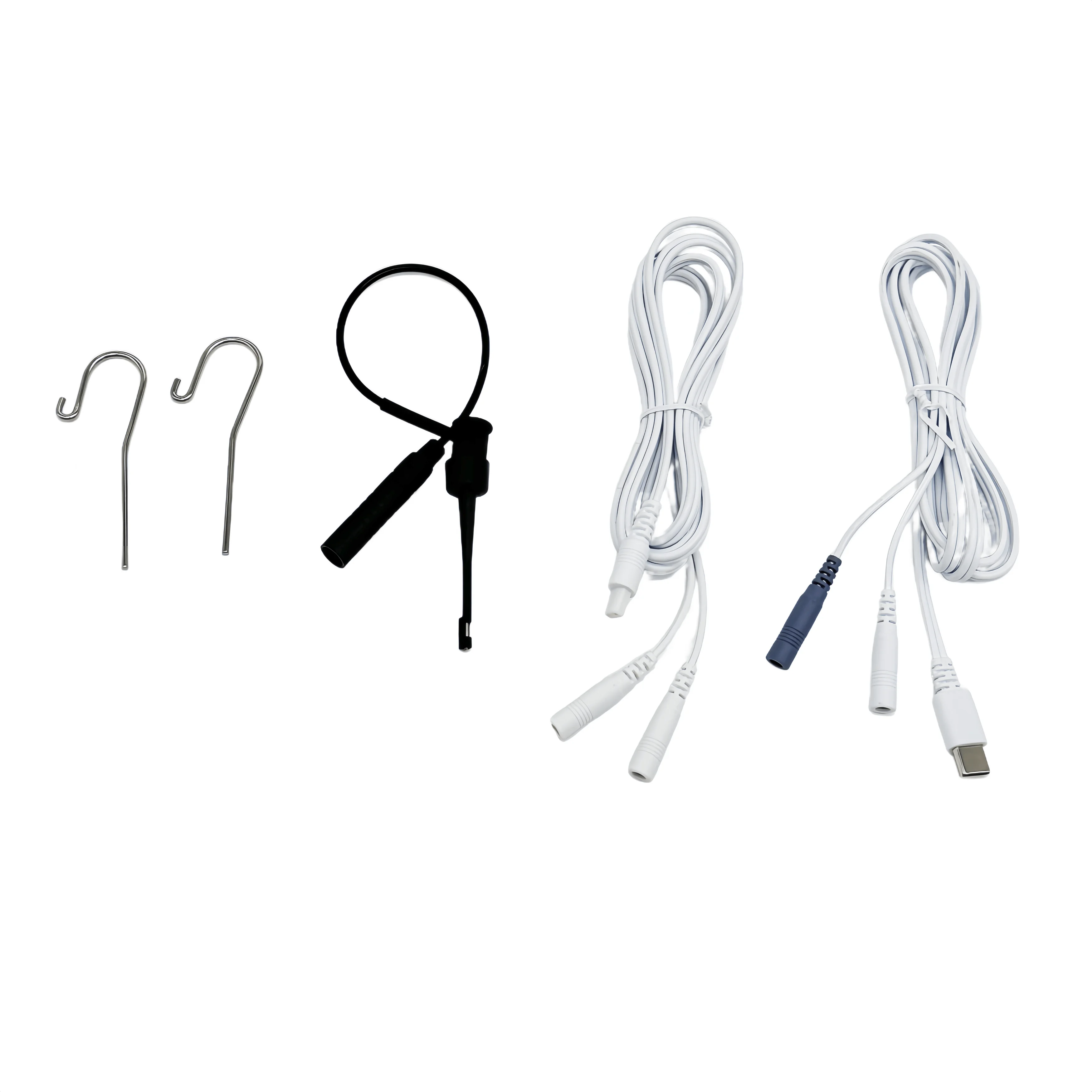

Dental Apex Locator Test Cable with Lip Hooks Endo Treatment Measuring Accessories Lip Hooks