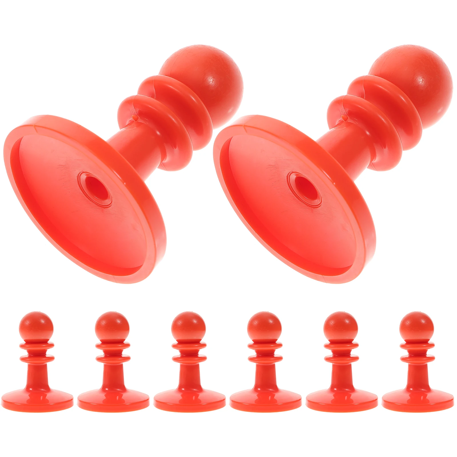 

8Pcs Guard Caps Thick Solid Tent Pole Thimble Prevent Electric Shock Support Curtain Outdoor Awning Rod Safety
