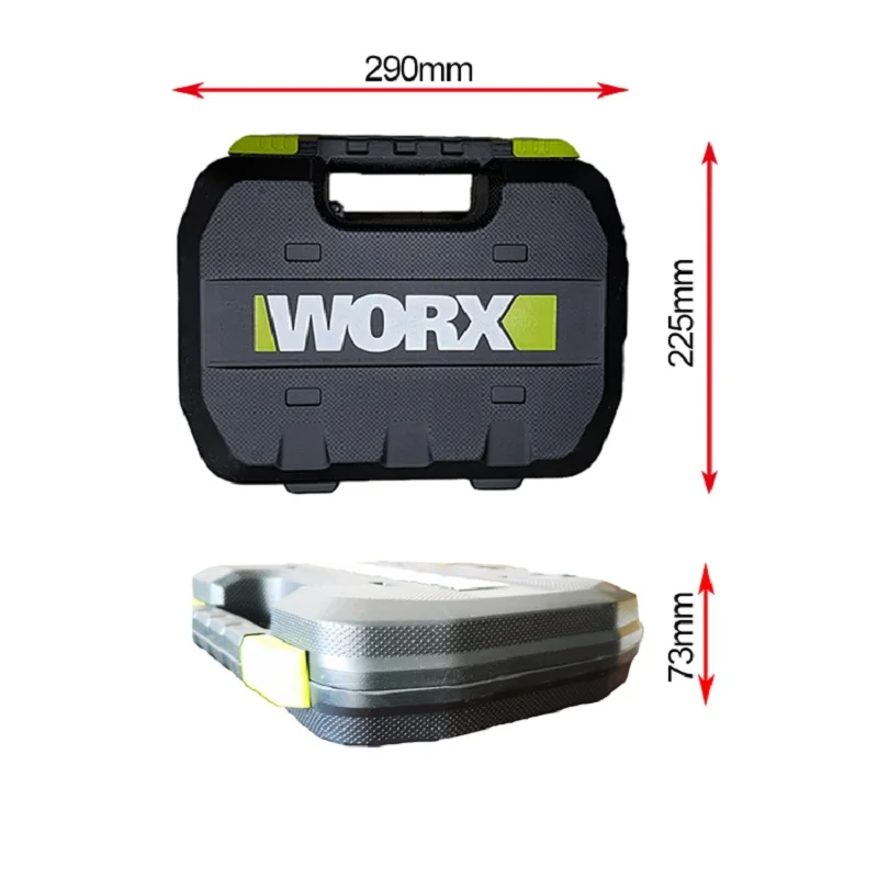 WORX Tool Box for 12V Series WU132 &131 &130  Injection Plastic Box High Strength Portable for WU131 WU130 WU132