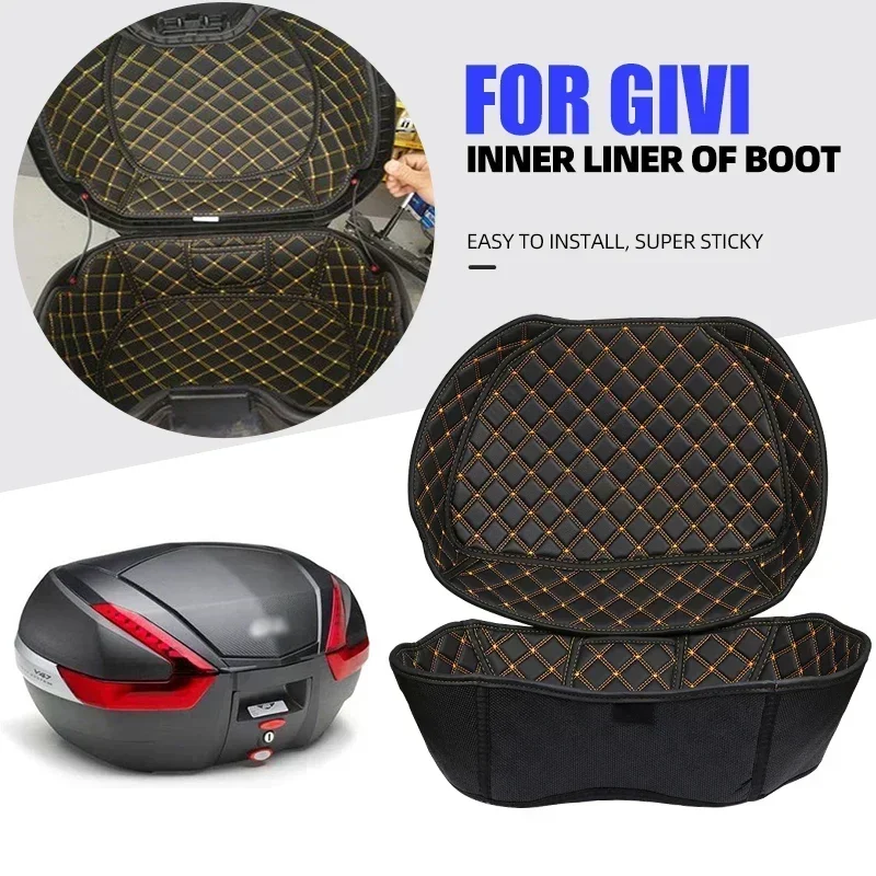 For GIVI V47 E43 B27 B32 B360 B47 TRK52B TRK 52B V-47 Rear Seat Trunk Bag Motorcycle Portable Inner Liner Pads Lining Protector