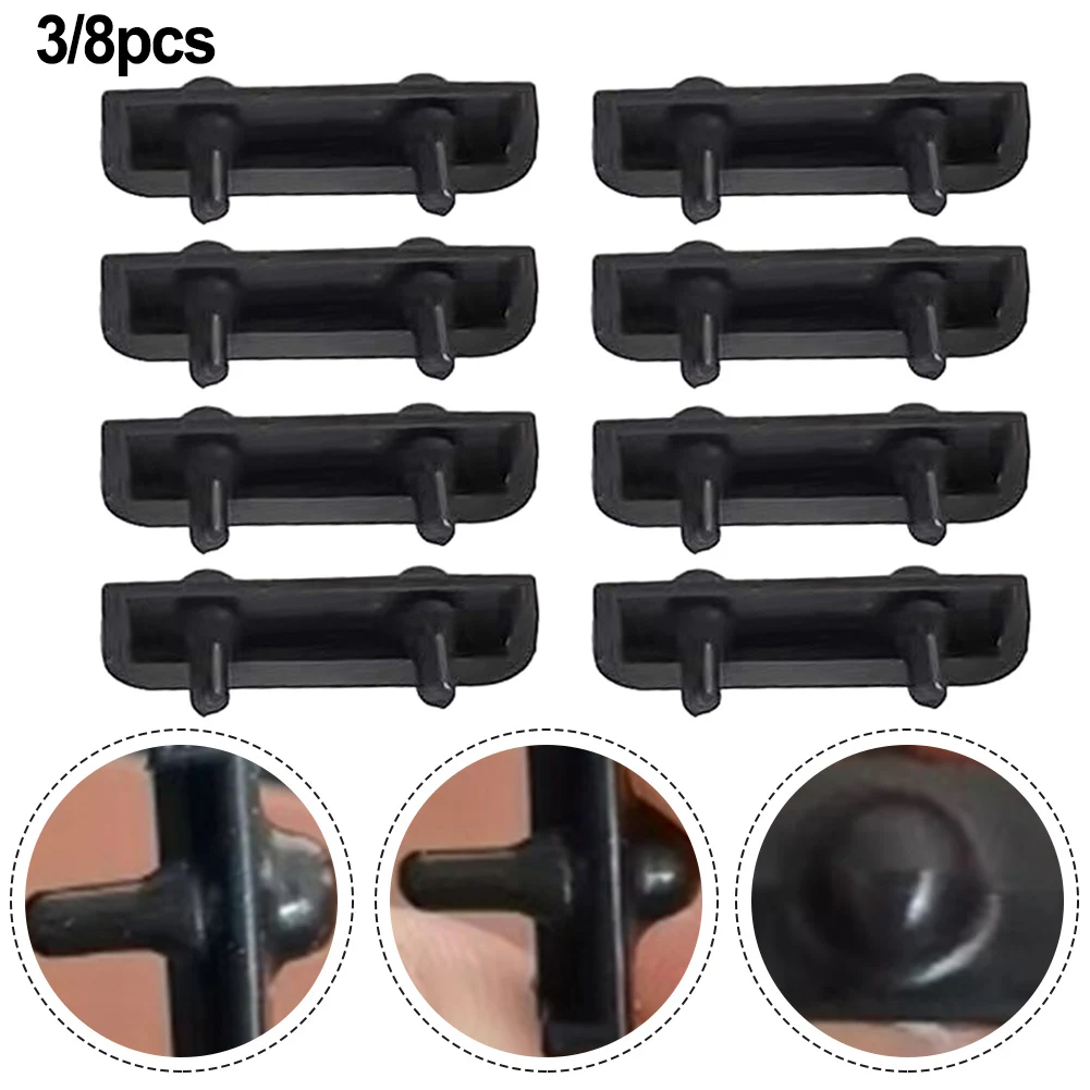 

3/8pcs Scratch Protection Cover Air Fryer Rubber Bumpers,Air Fryer Tray Rubber Replace Parts Accessories Kitchen Tools Kits