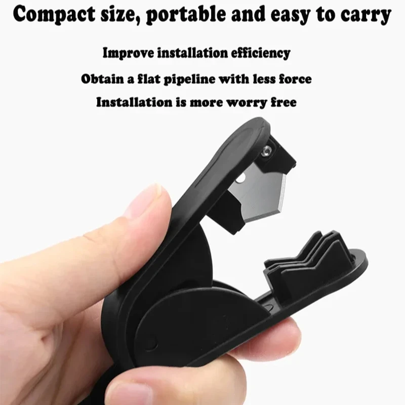 Black Cutter Scissor Portable Cut Tool Water Purifier Filter Nylon PE Plastic Pipe Tube Tubing Hose for Reverse Osmosis System