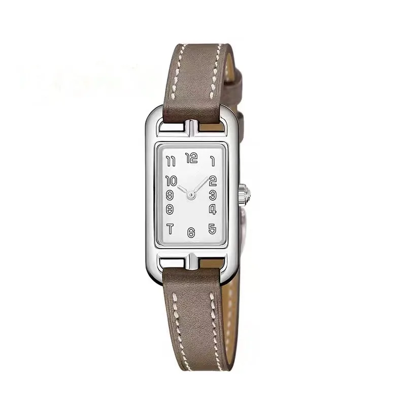 

Top Luxury Brand Original Quality Quartz Watch Women Casual Leather Belt Watches Simple Ladies Hour Dial Clock Dress Wristwatch