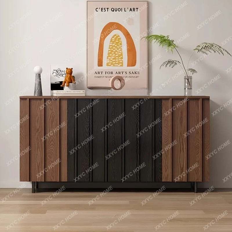 

Средневековый буфет ML, для гостиной, встроенный шкаф для хранения от стены до стены, большой вместимости