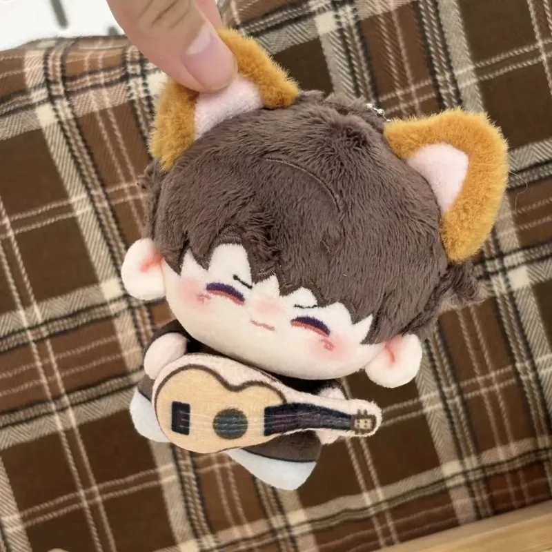 New Love and Deepspace 10cm Biscuit Body Cotton Doll Keychain Xia Yizhou Character Plush Stuffed Toy Cute Game Peripheral Gift