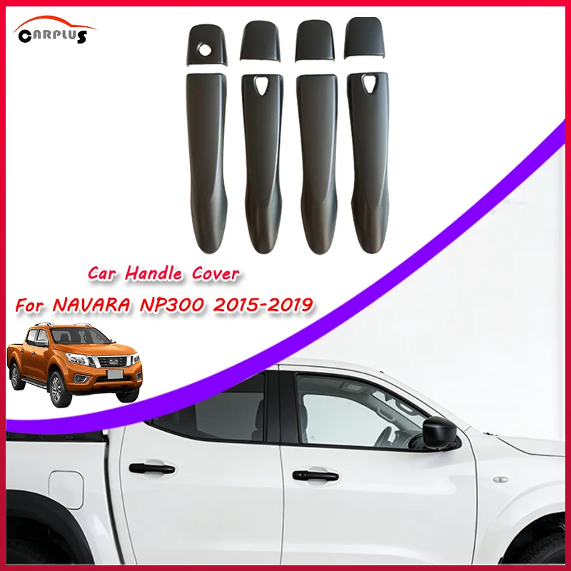 

High Quality Door Handle Covers for Navara Np300 D23 2015-2019 Auto Door Handle Protector Accessories