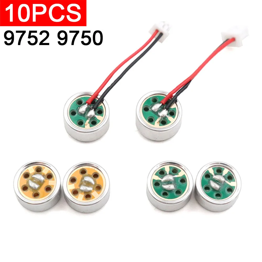10pcs 9752 MIC 52DB Condenser Electret Microphone Pickup Loudspeaker Sensitivity SMD DIP 9750 Built-In Condenser