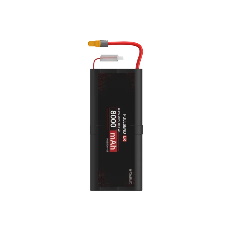 iFlight Fullsend 6S 8000mAh 2P 22.2V Li-Ion Battery with XT60 Connector for FPV Parts