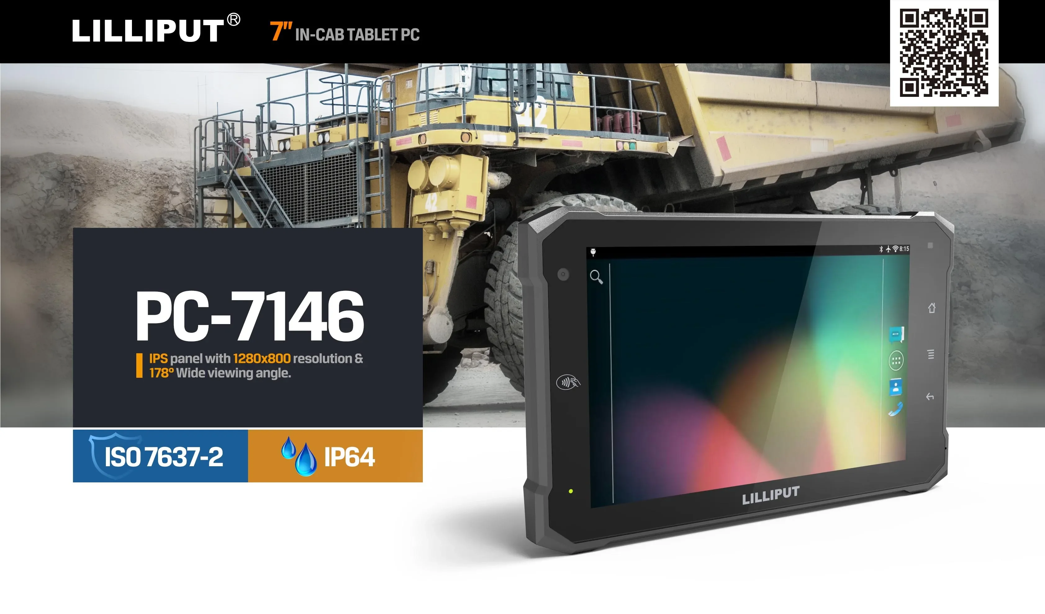 android cheap rugged tablet pc  Panel PC 4G WIFI nfc gps tracking system car vehicle tracking