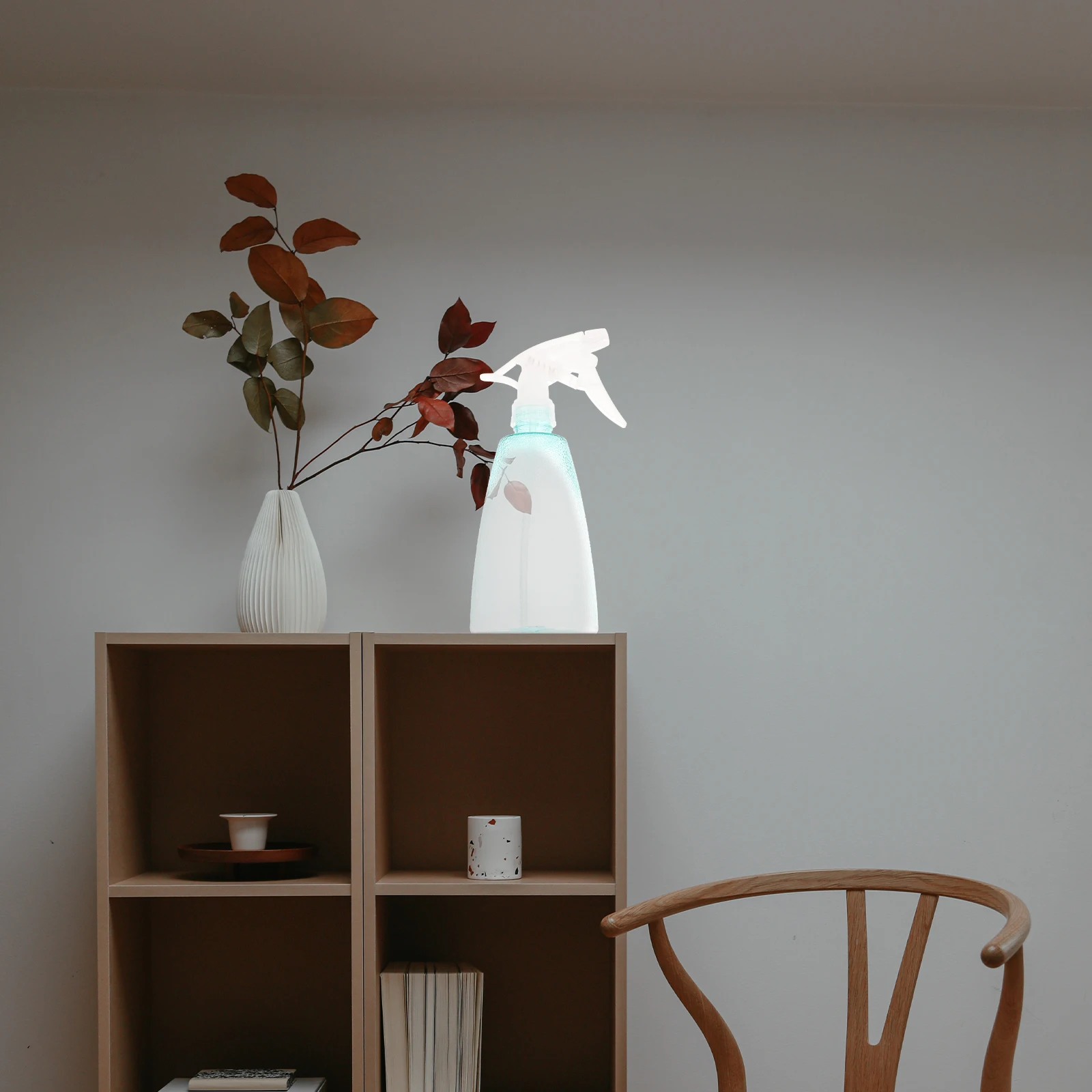 

500Ml Empty Reusable Spray Bottle For Home Garden Bonsai Watering Portable Plastic Liquid Spray Bottle For Cleaning