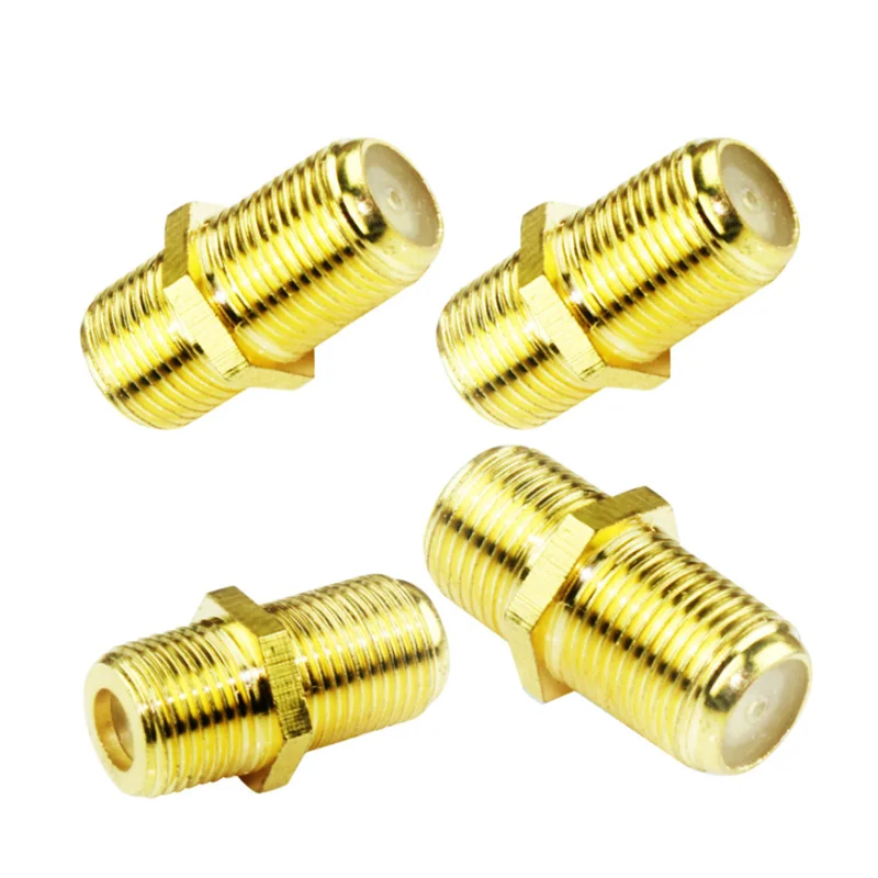 

F Type Coupler Adapter Connector Female F/F Jack RG6 Coax Coaxial Cable High Quality SMA RF Coax Connector Plug F81 F-KK