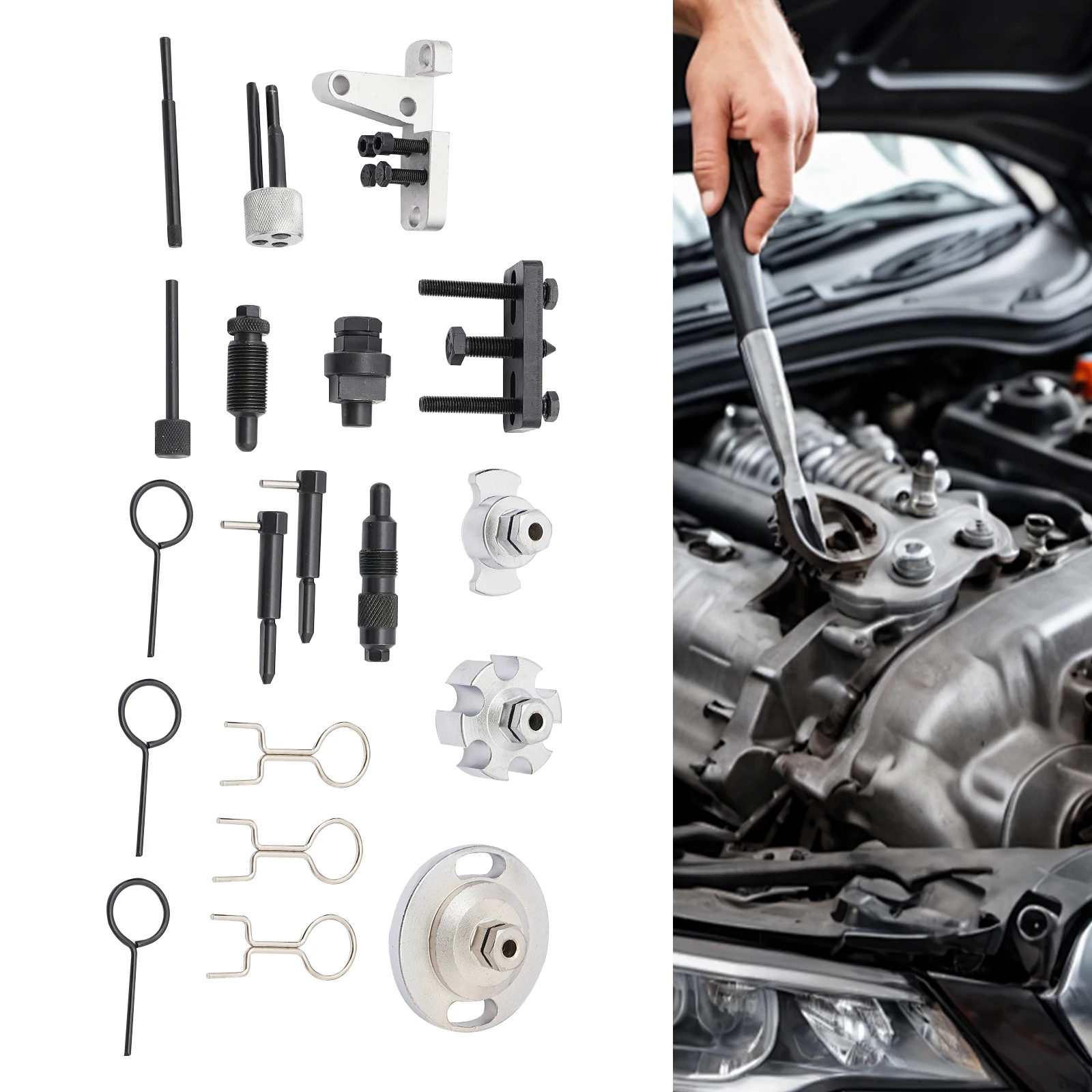 Engine Timing Tool Diesel Engine Timing Tool Upgrade Servicing Timing Chains for Volkswagen Audi 2.7D, 3.0D TDi V6