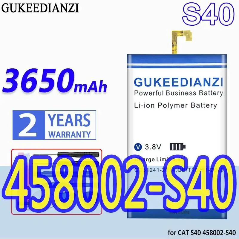 

Premium Replacement Mobile Phone Battery For Caterpillar Cat S40 458002-S40 High-Efficiency 3650Mah