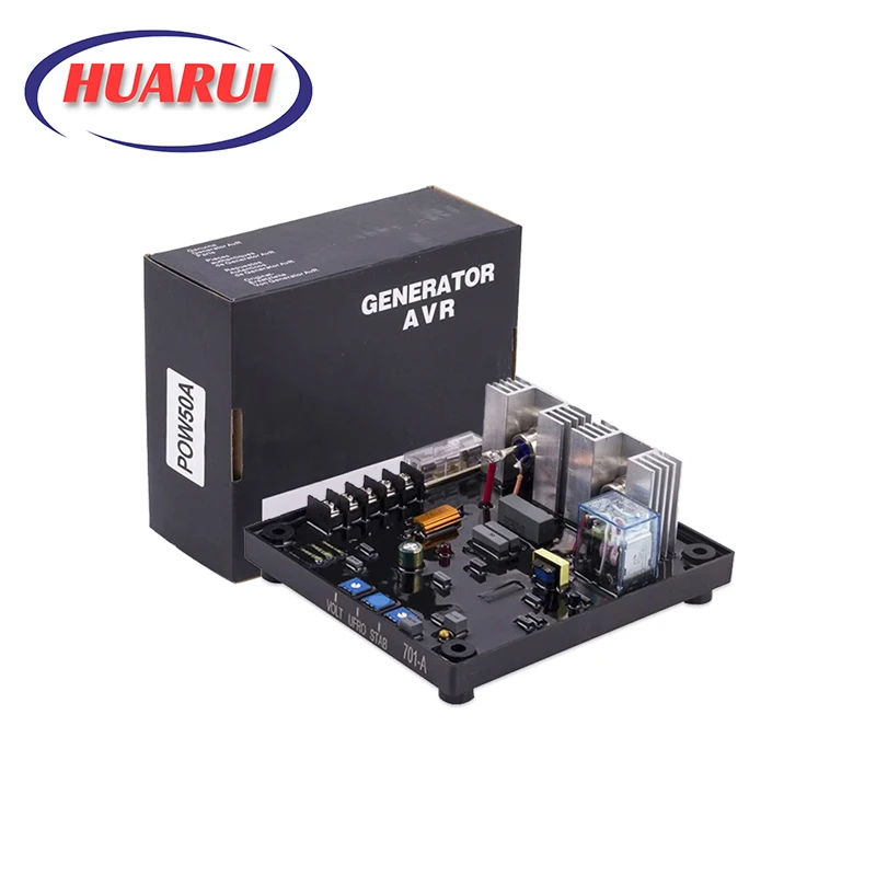 POW50A General purpose Excitation Regulator Brush Generator Set Accessories Automatic Voltage Regulator AVR