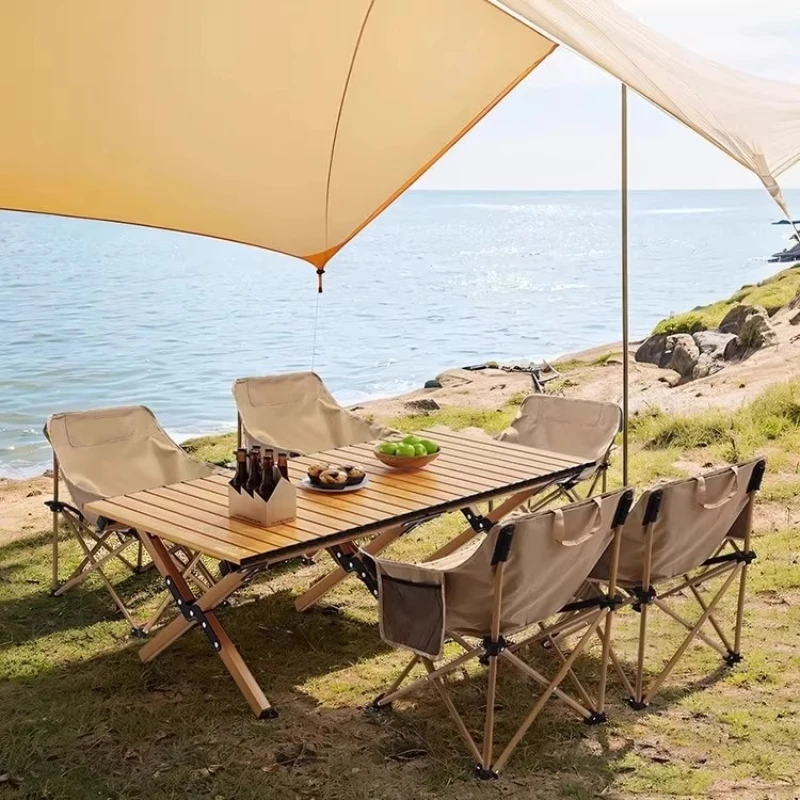 

Outdoor Lightweight Camping Table Folding Backpacking Camping Table Portable Dining Multi Function Mesa De Jantar Outdoor Table