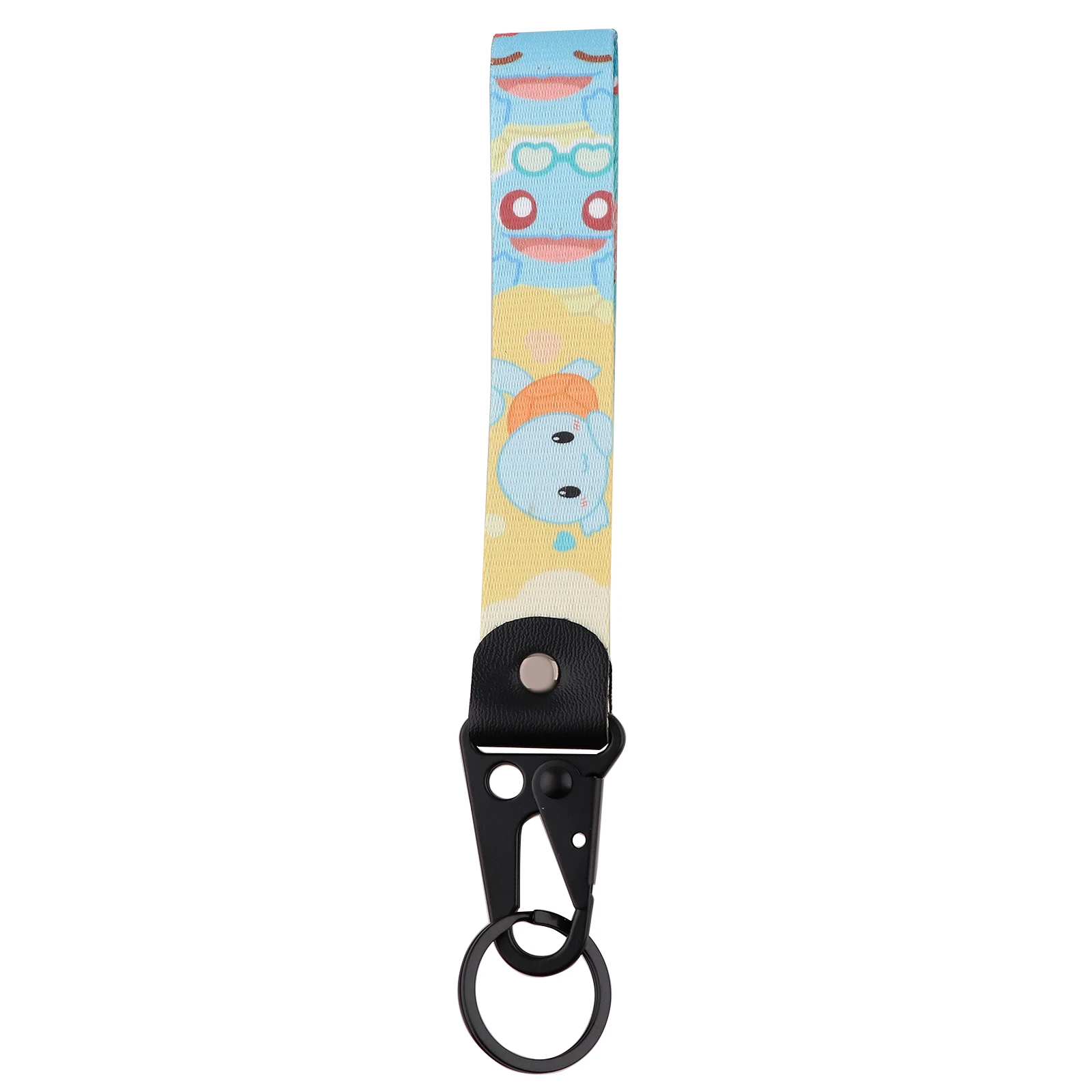 Cute Gengar Key Chain, Anime Game Lanyard