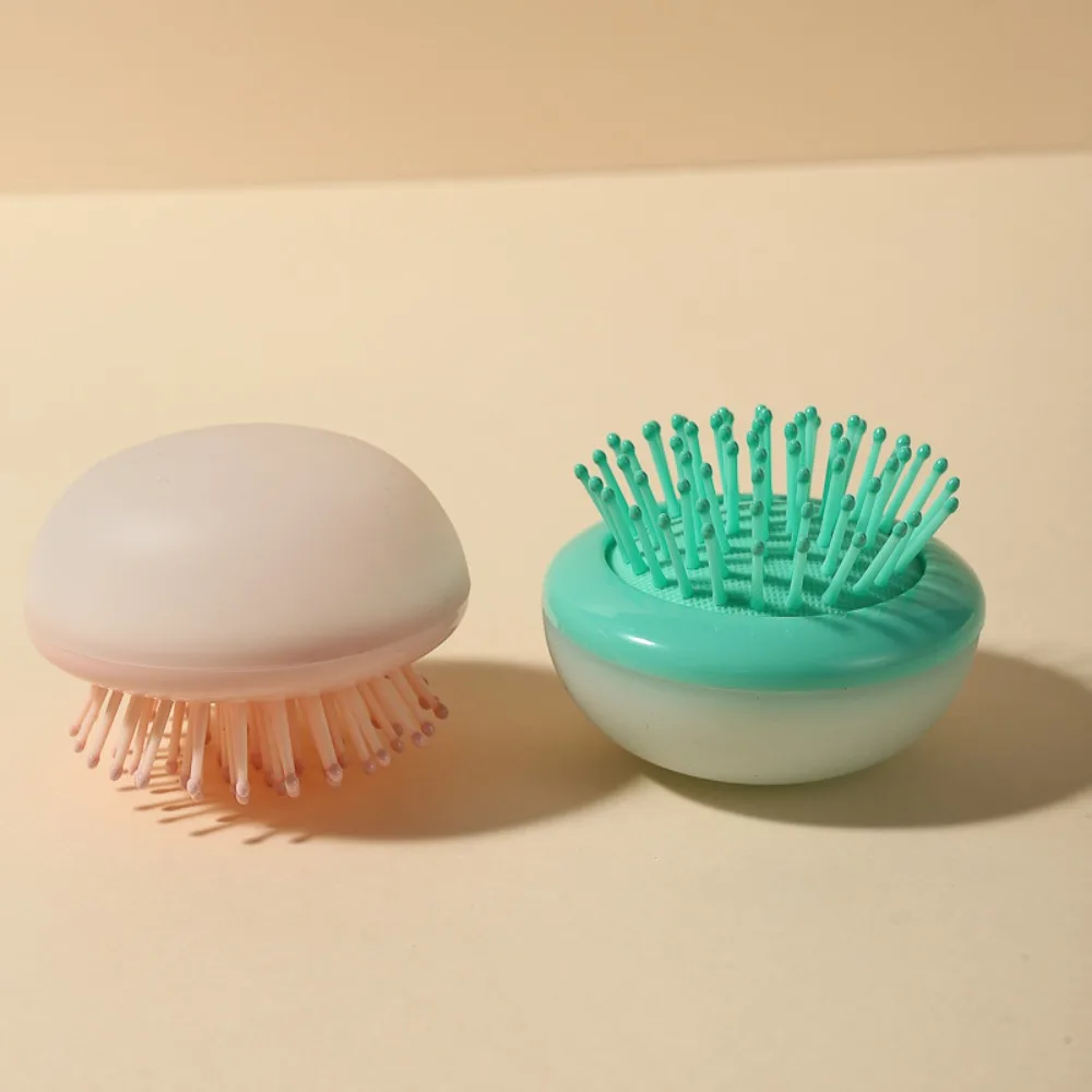 Mini colore della caramella Airbag pettine per capelli massaggio del cuoio capelluto senza nodo pettine per massaggio cura dei capelli cuscino d'aria multifunzione pettine strumenti per parrucchieri