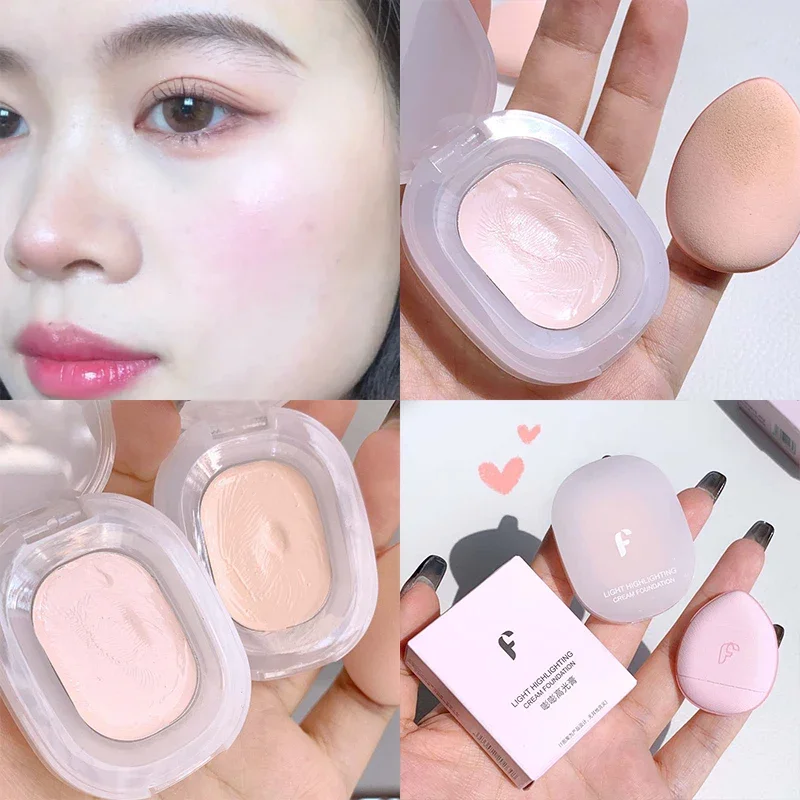 4 Colors Contouring Highlighter Cream Pearlescent Luminizer Waterproof Three-dimensional Face Makeup Illuminator High Gloss