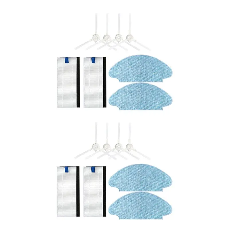 

Комплект YCOC-2 для роботов-пылесосов Tefal Rowenta Explorer X-Plorer серий 20, 40, 50, Isweep X3: боковая щетка, HEPA-фильтр, тряпка для влажной уборки