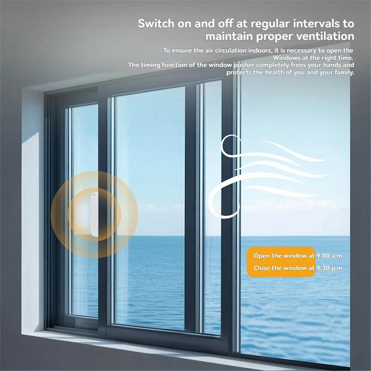 HOUSEHOLD*GOOD Tuya ZigBee Smart Sliding Window Pusher Automatic Opener Closer Solar Charging App Remote Control