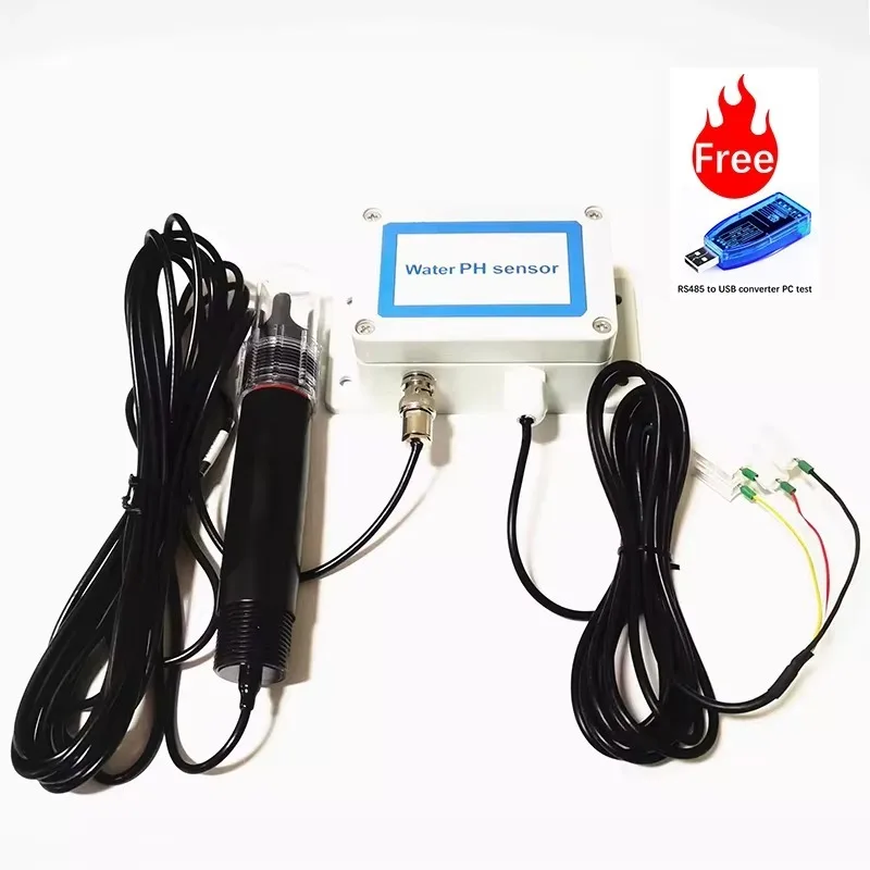 

Rs485 4-20Ma Industrial Waste Sewage Aquaculture Water Treatment Water Ph Sensor for Quality Monitoring