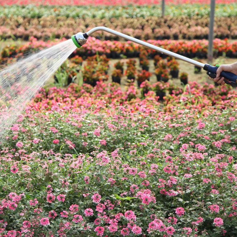 

Suitable forHousehold long pole watering nozzle, a variety of water spray showers, water gun watering vegetables watering medici