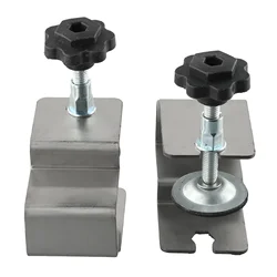 Cold Pressed Steel Panel Clips, Precise Front Drawer Installation, Secure and Sturdy Clamp, Tool for Clamping Needs 2pcs