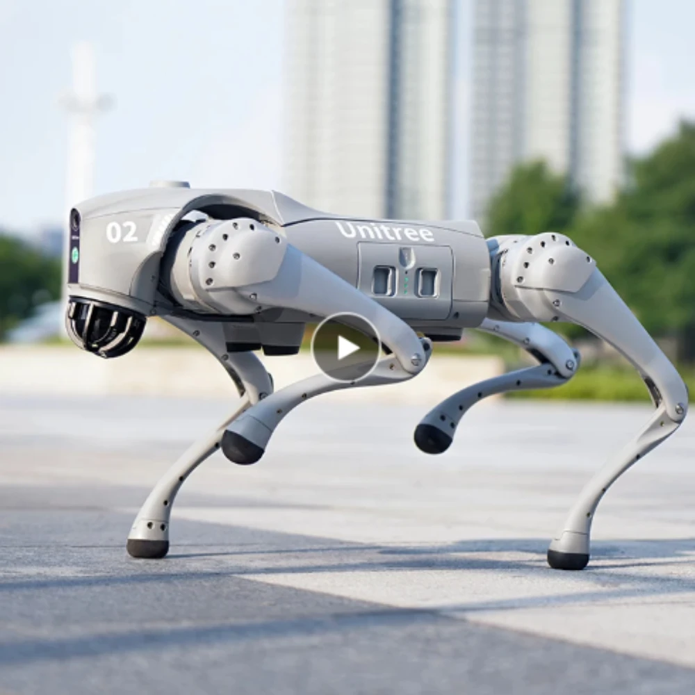 Four legged robotic dog Unitree G02 PRO