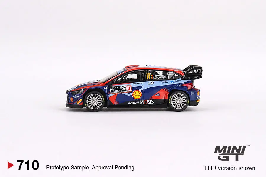 TSM MINIGT-Modèle en alliage de rallye, Hyundai I20 N Rally1, 2023, 1:64, 710