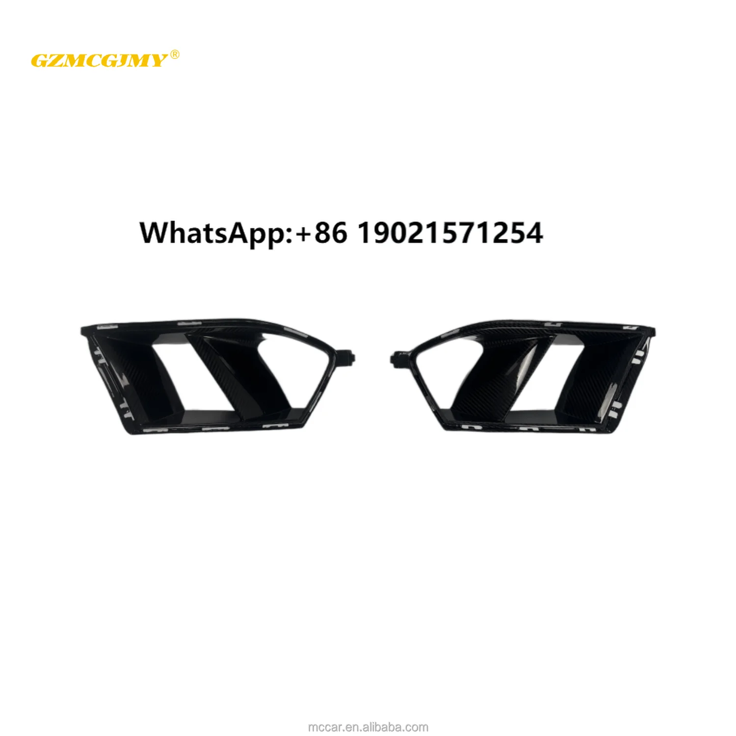 

Perfectly Fitting Car Vent Decoration for G80 G82 G83 G81 M3 M4 Dry Carbon Bumper Vent Decoration