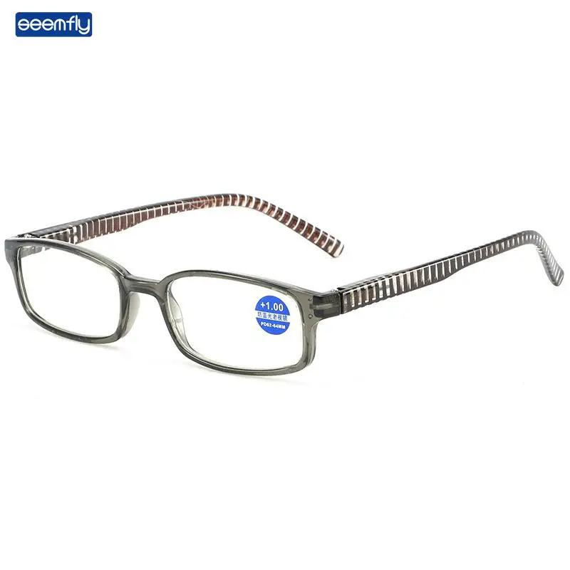 

Seemfly Anti Blue Light Women Reading Glasses Clear Lens Ultra Light Comfortable and Stylish Presbyopic Glasses With Diopters