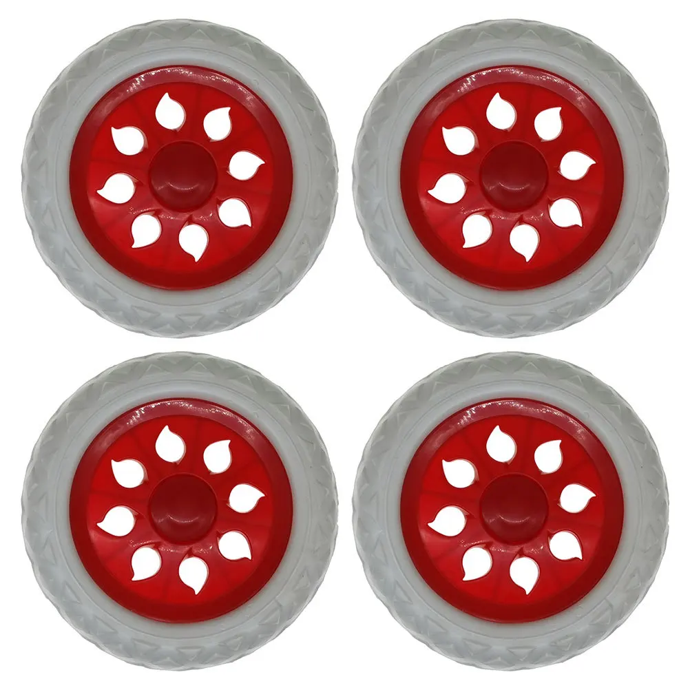 

4Pcs Replaceable Wheelchair Accessory Heavy Duty Caster for Shopping Cart Trolley Shopping Cart Wheels Wheelchair Tires