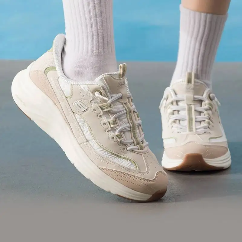Skechers Women Slip‑Ins Casual Sneakers 150412‑NTGR Natural Green Hands‑Free Lightweight Cushioned Daily Walking Shoes