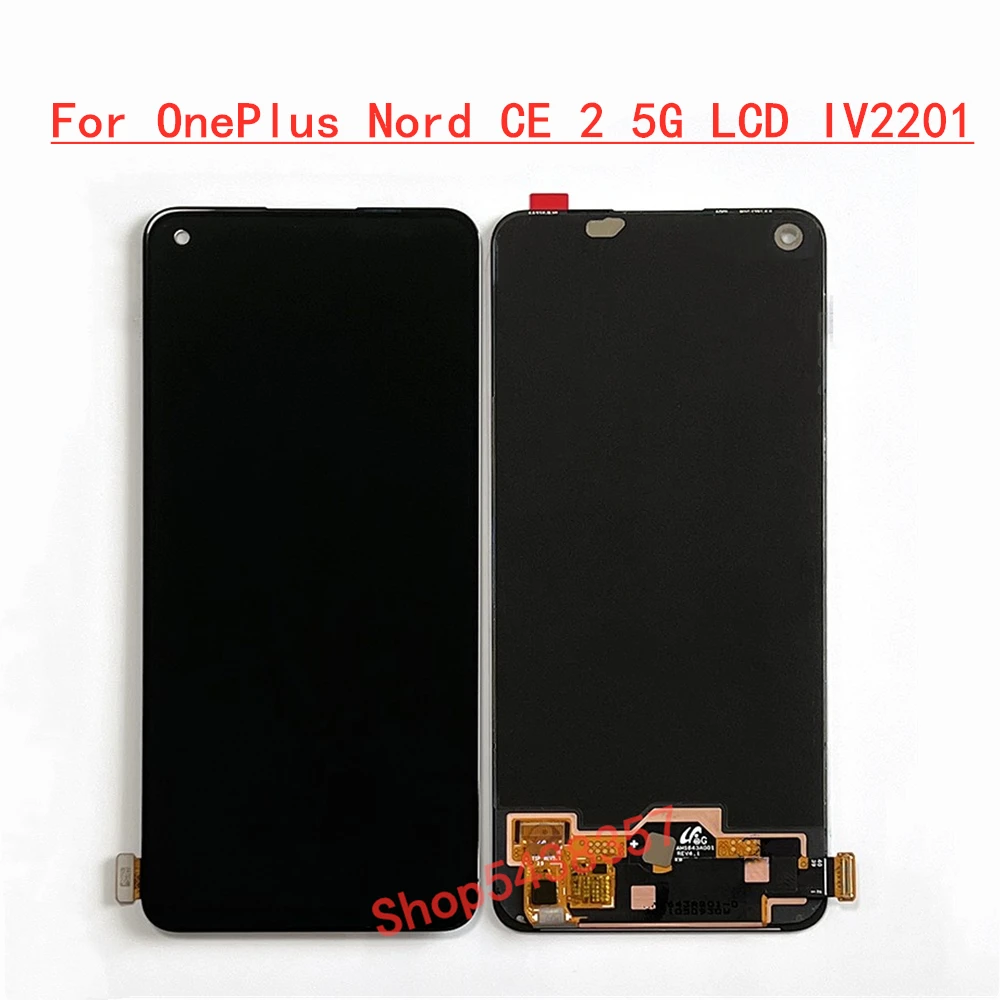 

6.43" Original AMOLED For OnePlus Nord CE 2 5G LCD IV2201 Touch Panel Screen Digitizer For OnePlus Nord CE2 1+Nord CE2 LCD