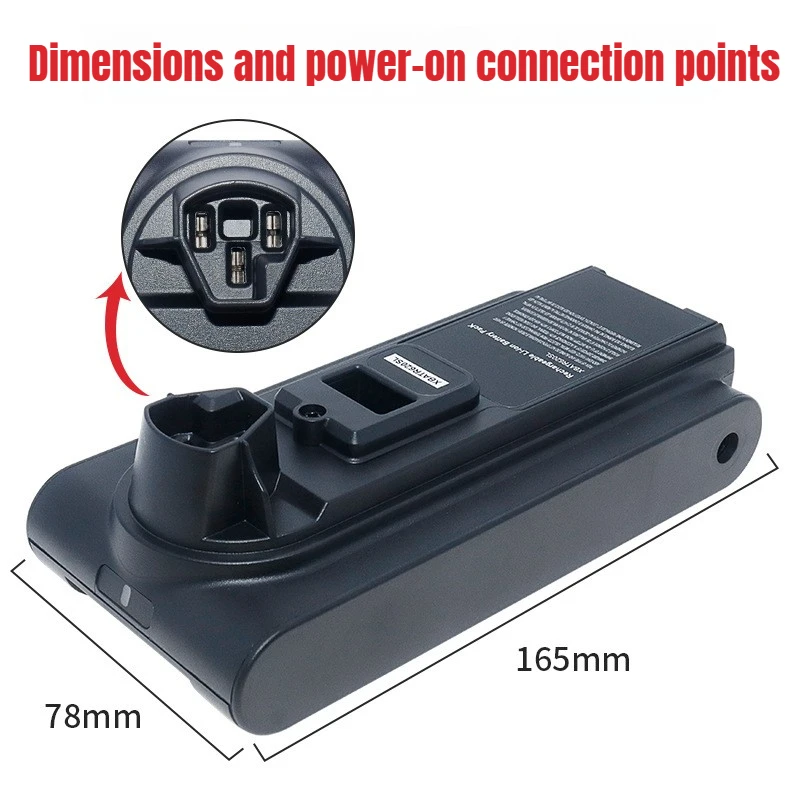 High-Quality 21.6V 3500mAh Replacement Battery for Shark XBATR620SL IZ540H IZ562H UZ565H LZ500 Vacuum Cleaners
