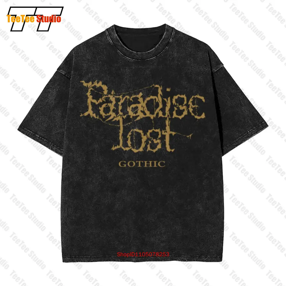 تي شيرت Paradise Lost'Gothic' Vintage كبير الحجم 47L1