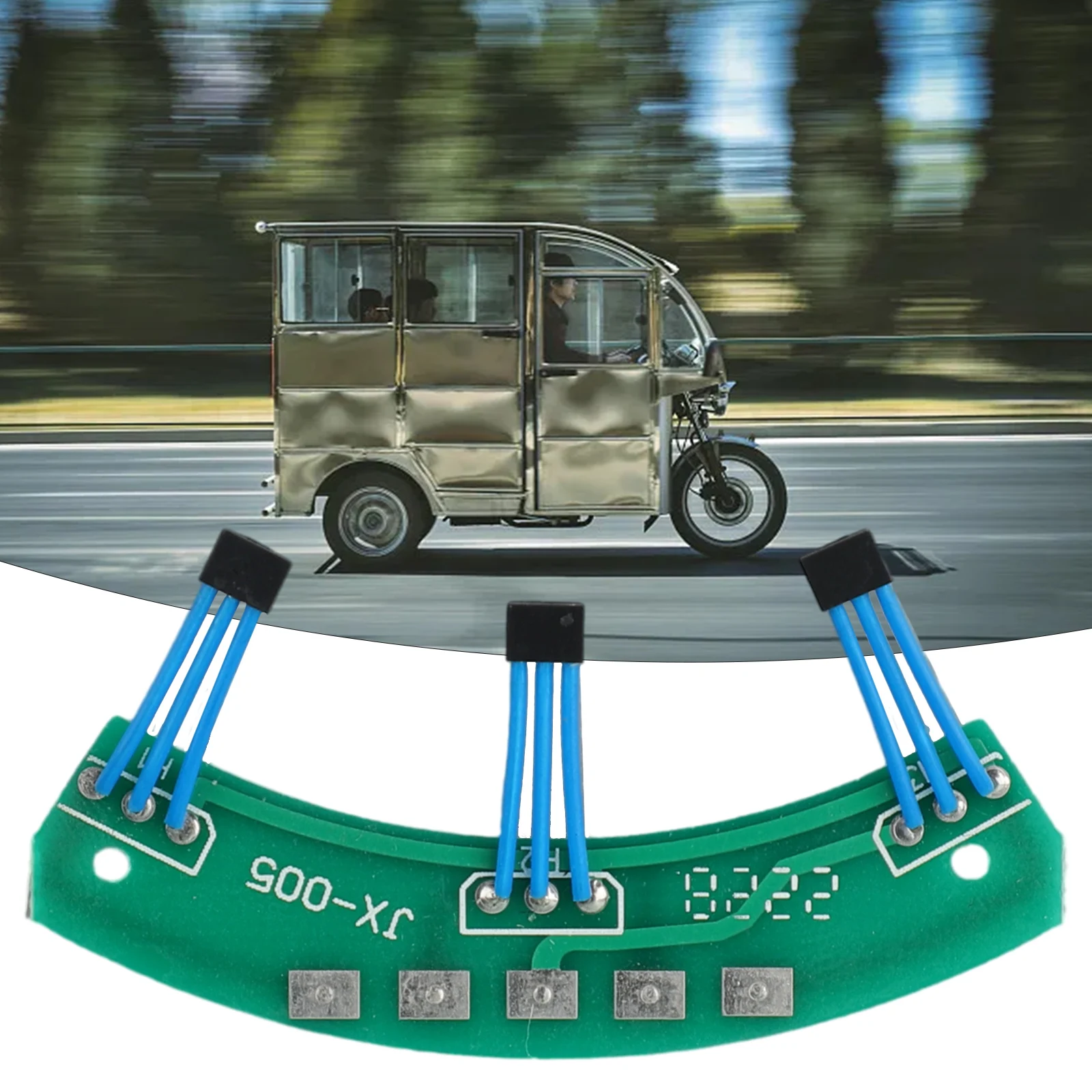 

Электрический велосипед Ebike, электрический скутер, датчик Холла, 413, кабель печатной платы для двух или 3-колесного модуля датчика, хорошая совместимость