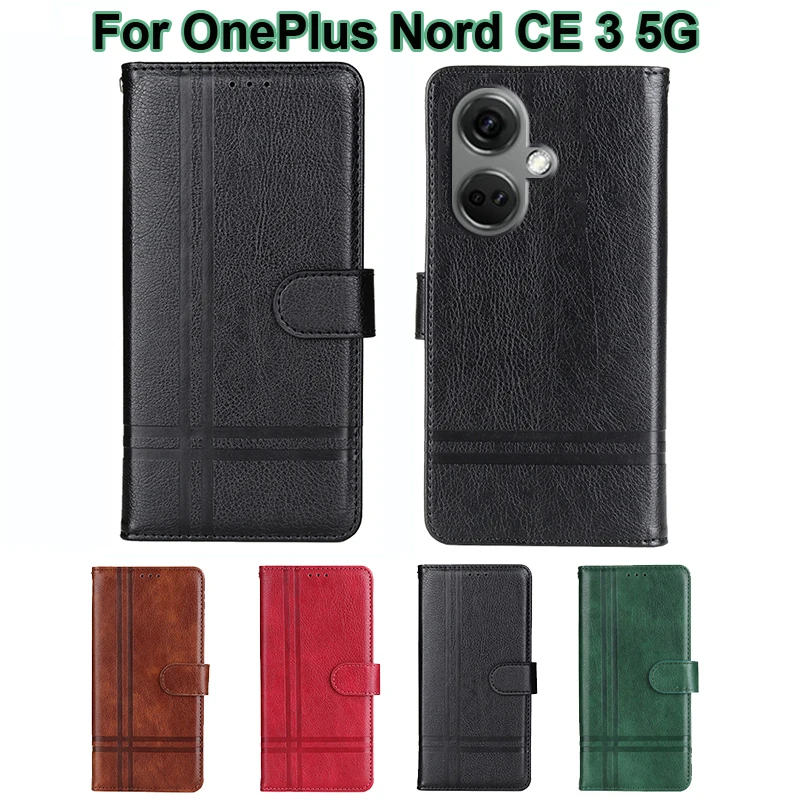 

Magnetic Phone Cover For OnePlus Nord CE3 5G Case Original PU Leather Wallet Cases For Capinha OnePlus Nord CE 3 5G Funda Coque