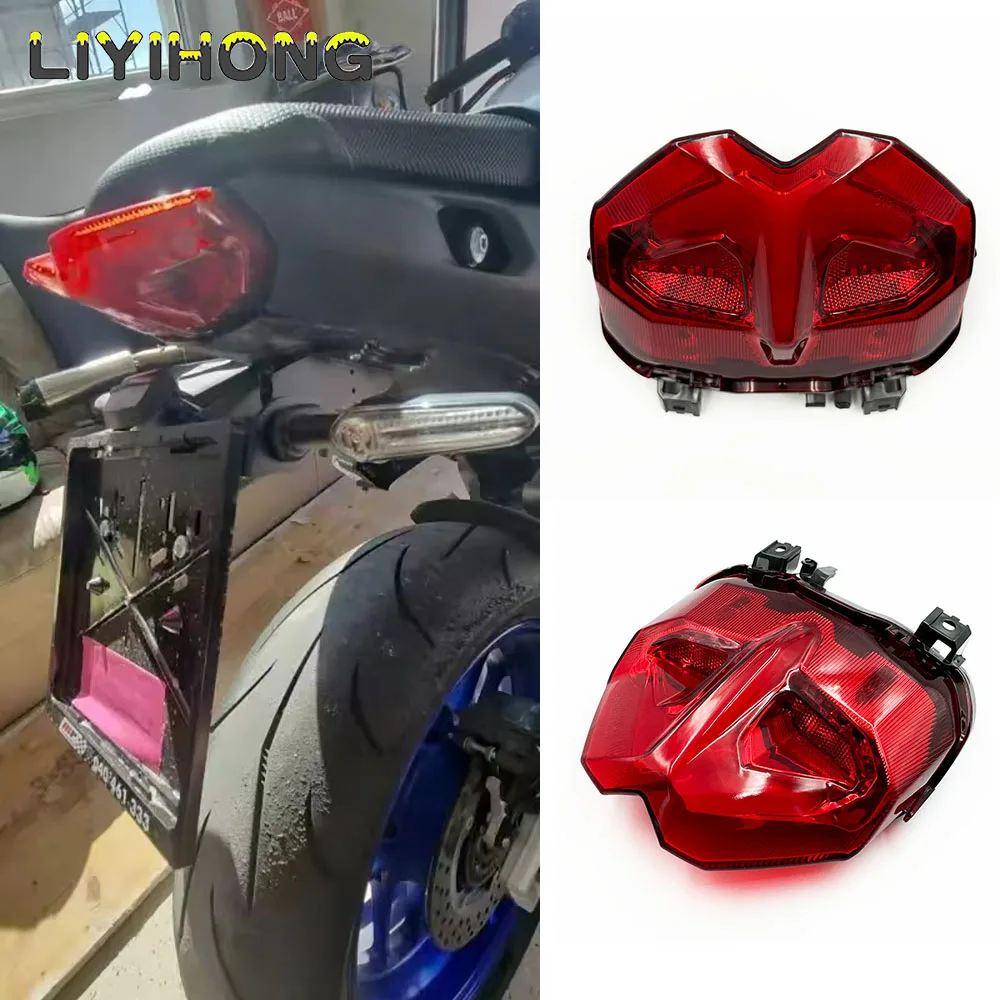 For Yamaha MT09 2021 2022 Rear Taillight Motorcycle Brake Turn Signal Integrated Tail Lights LED Waterproof MT-09 MT 09 FZ09