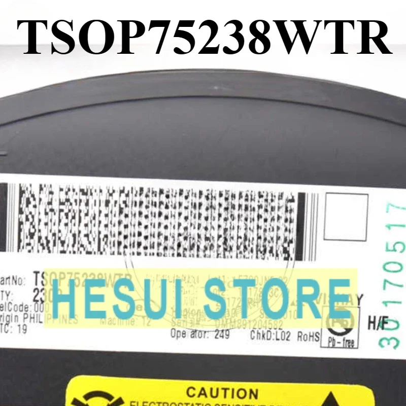 

TSOP75238WTR infrared receiver receiving transistor module frequency 38.0KHZ