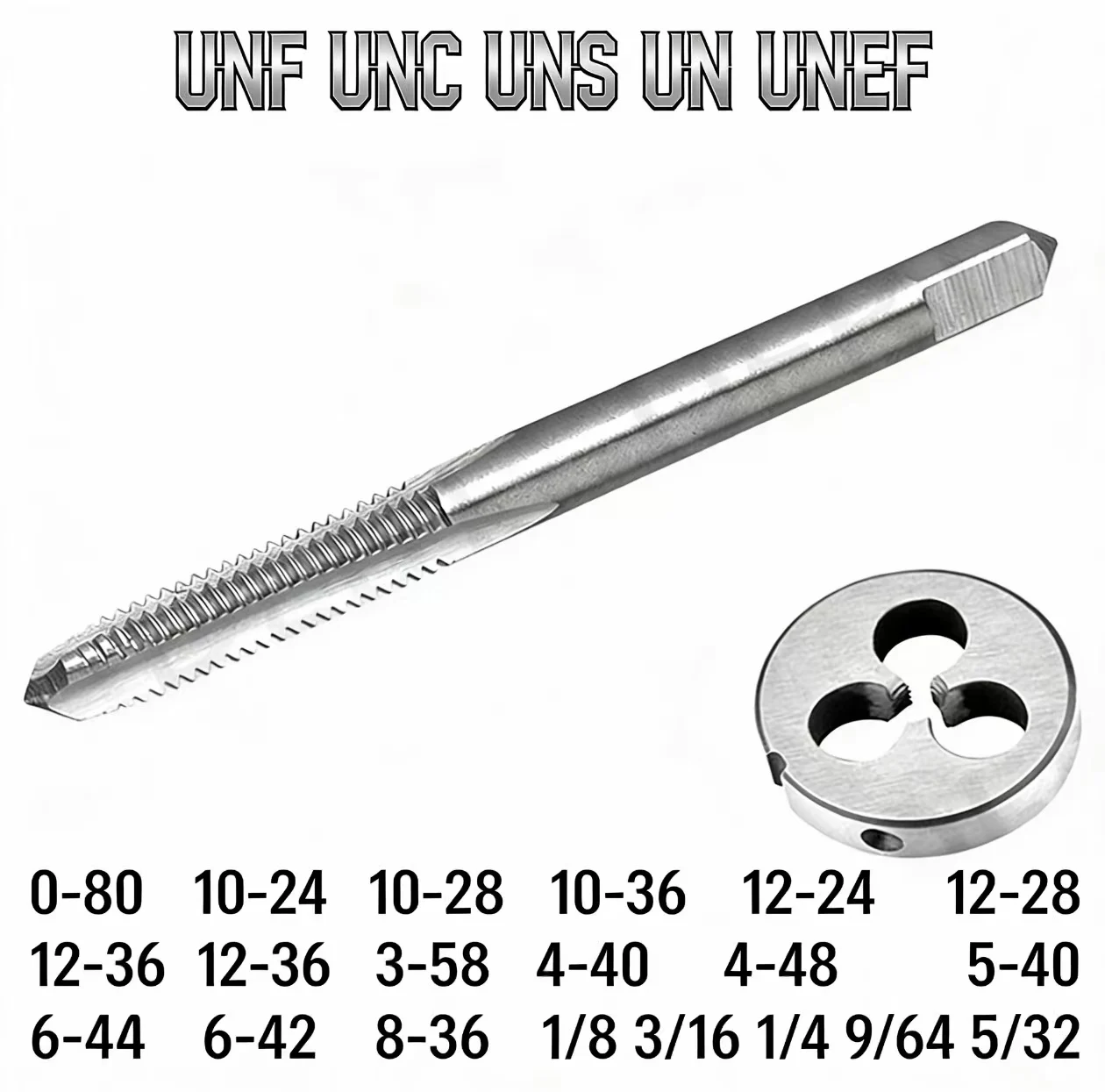 1 Set Sae Thread Ta…