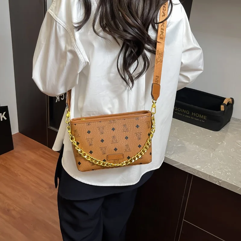 

Elegant Ladies Handbag Luxury Leather Crossbody Shoulder Tote Bag Designer Women Purse Fashionable