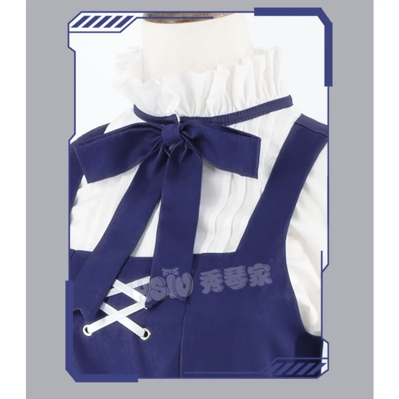 Game Arknights Wakaba Mutsumi Cosplay Costume Dress Uniform Bag Wig for Women Halloween Anime Carnival Party Roleplay Outfits