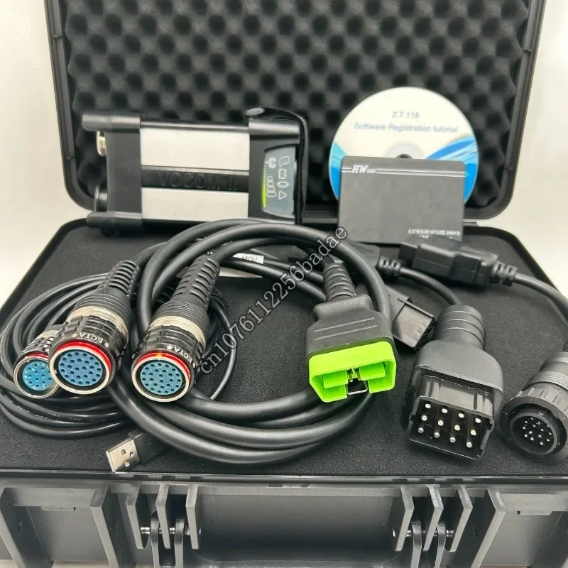 88894000   Für VOCOM2 EFI Motorsatz Diagnosetool Programmierbarer Adapter Bagger LKW Software 2.7.116