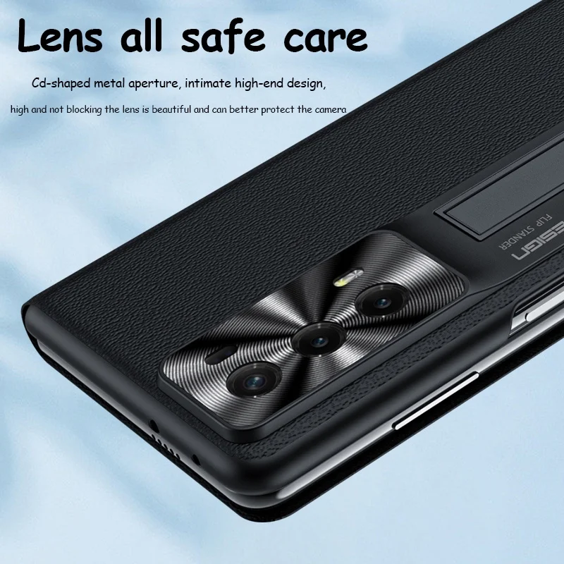 For Honor Magic V2 Smart Window Flip Case Shell Full Cover Protector Magnetic authority Leather Case for Honor Magic V2 Covers