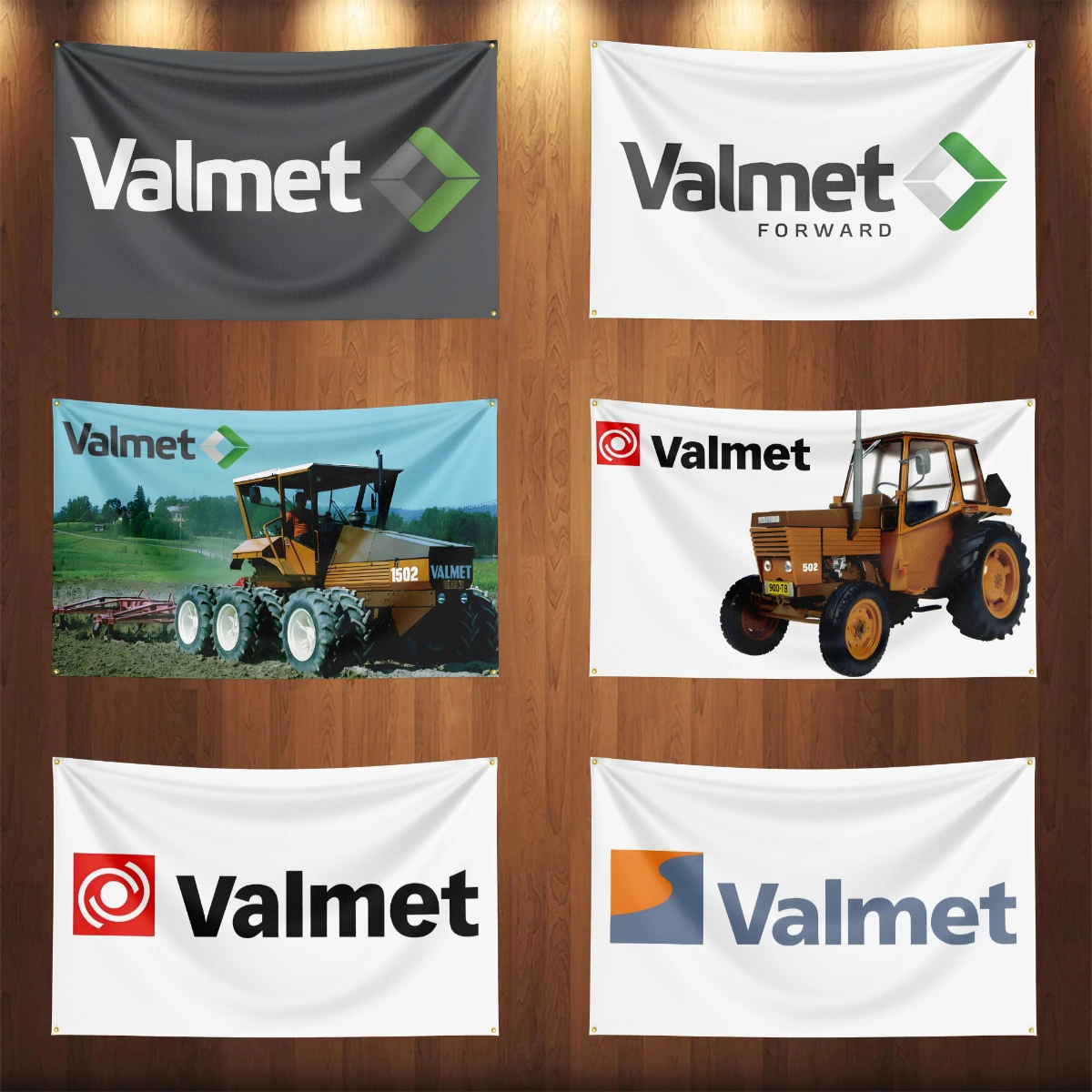 3×5ft Valmets Tractors Flag Polyester Digital Printed Tool Tapestry Banner Curtain For Decor agriculture