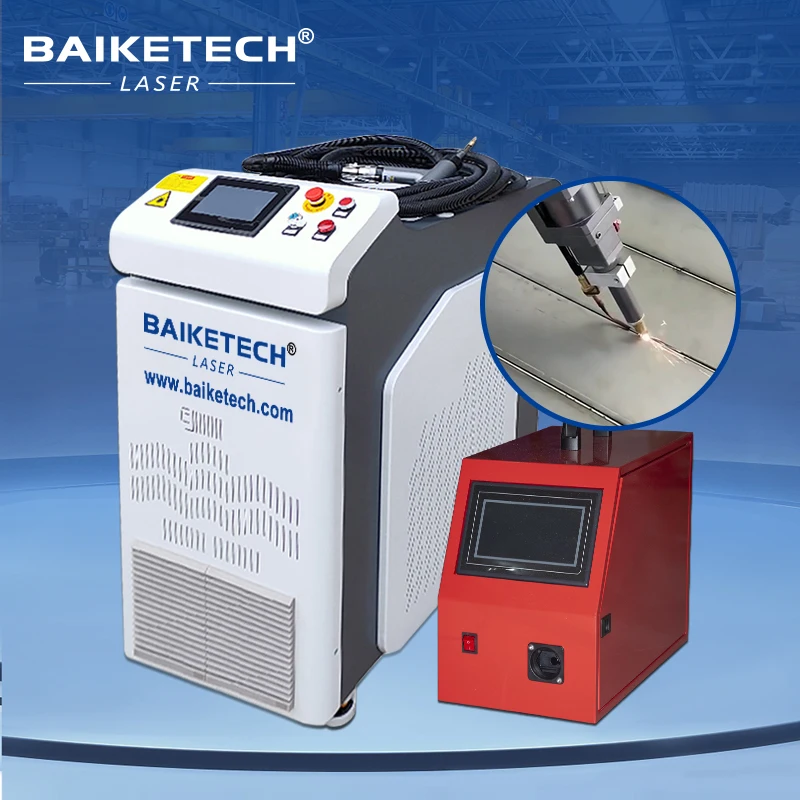1500W Laser Handheld Welding Machine with Wire Feeder Fiber Laser Water Cooling Raycus Laser Welders