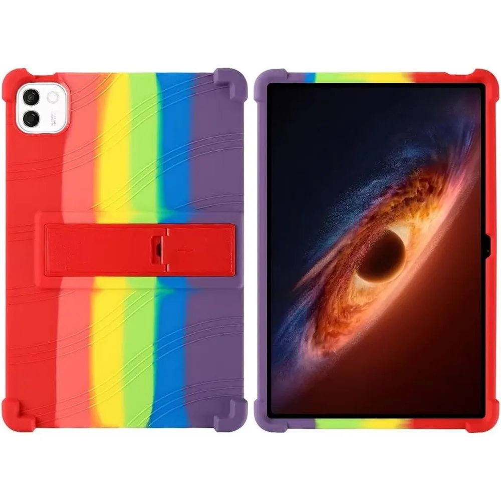 

Kids-Proof Case for Honor MagicPad 4 12.3" 2026 Anti-Drop Shockproof Silicone Cover Adjustable Kickstand & Protective Shell