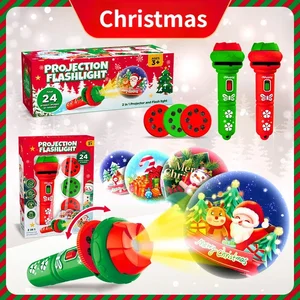 Children's cartoon projector, mini flashlight, baby toy early education 8 Main Sales Children's Lantern - №6